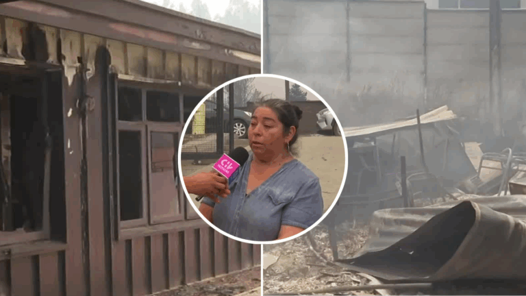 “Luchamos mucho por este colegio”: El lamento de vecinos por escuela nueva destruida en incendio