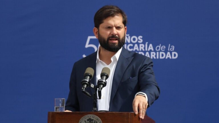 “Miserables”: Presidente Boric denunció agresión contra carro de Bomberos durante incendios forestales