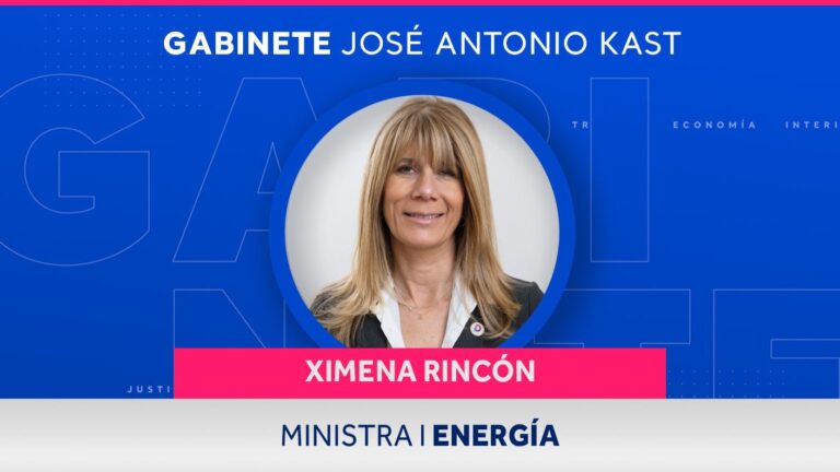 De la DC al gobierno de Republicanos: Ximena Rincón, la ministra de Energía de José Antonio Kast