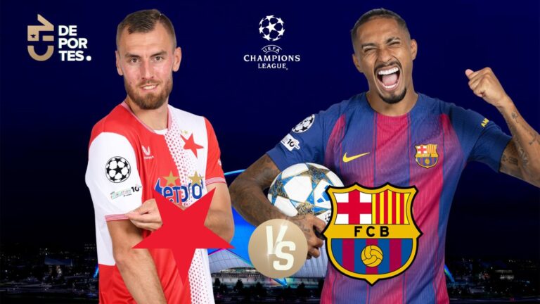 Slavia Praga vs Barcelona: Hora y dónde ver EN VIVO partido por la Champions League
