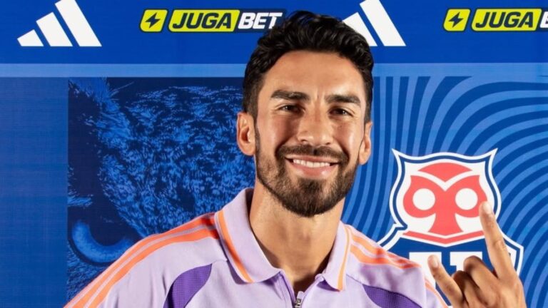 Más goles en primer semestre: Así fue la temporada de Juan Martín Lucero antes de llegar a la U