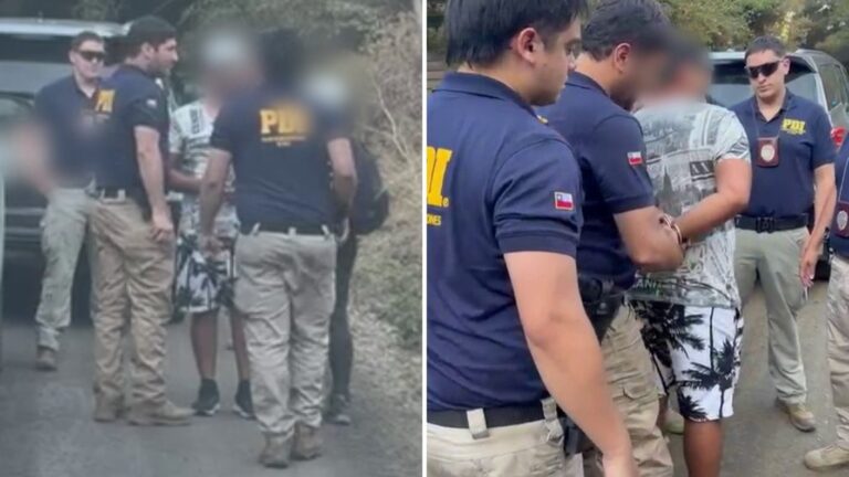 VIDEO | Así fue la captura en Concepción del sujeto acusado de provocar devastador incendio forestal