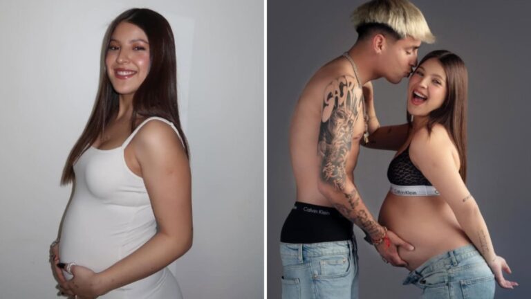 Ignacia Antonia terminó en la clínica tras complicación de salud a un mes de ser madre de primera hija