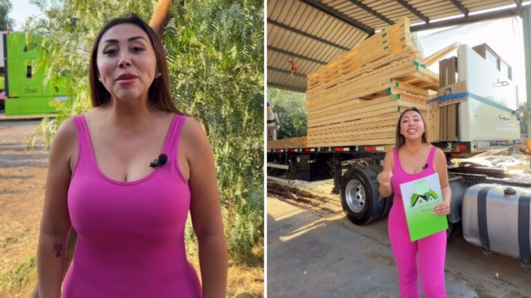 “Sé lo que es no tener techo”: Naya Fácil donará cinco casas prefabricadas a familias afectadas por incendios forestales