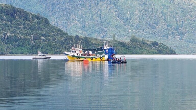 Alerta en Los Lagos: Buscan a 6 desaparecidos tras hundimiento de embarcación en Estuario de Reloncaví