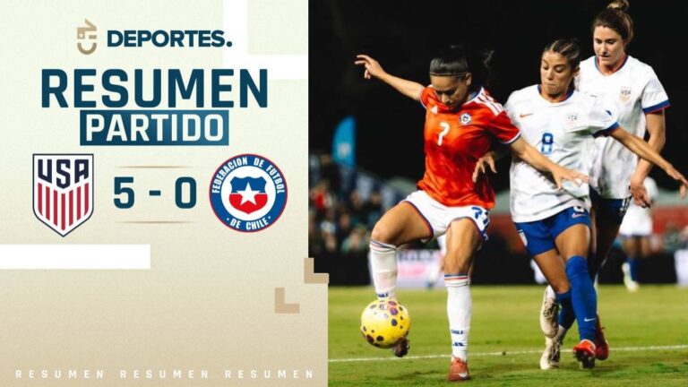 Estados Unidos vs Chile | Goles, resumen y compacto del partido