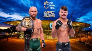 UFC 325 | Volkanovski vs Lopes 2: Horarios en Chile y cómo ver en vivo la esperada cartelera