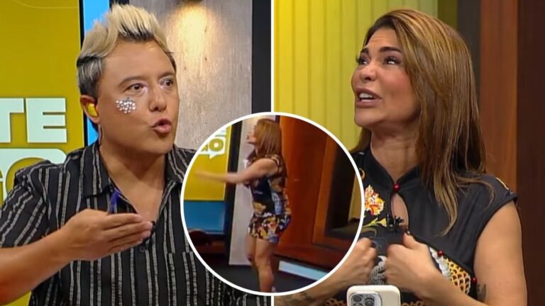 Insinuó que su pareja quería serle infiel: Antonella Ríos protagonizó feroz pelea con Sergio Rojas y abandonó el set