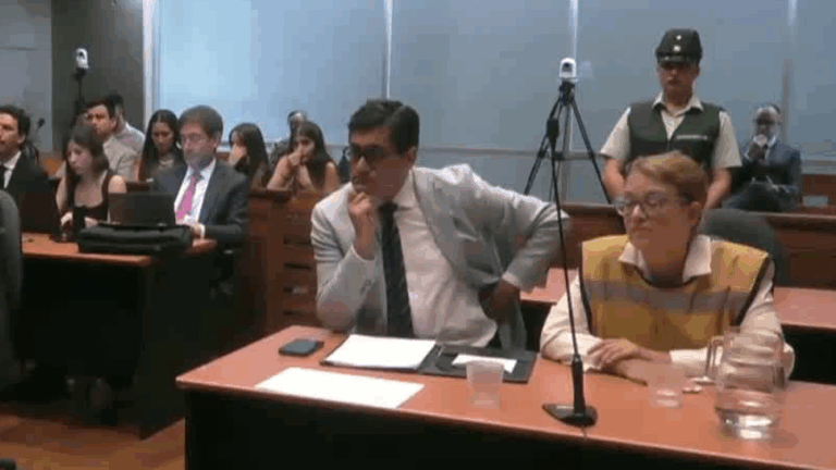 VIDEO | El momento exacto en que Ángela Vivanco se entera que quedará con prisión preventiva