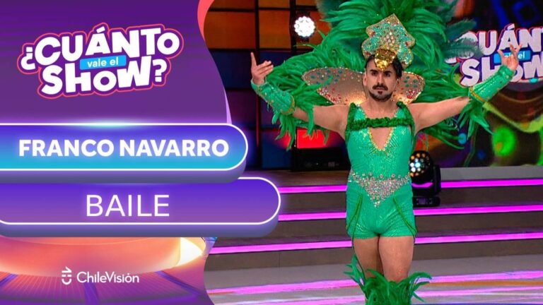 ¡Un carnaval sobre el escenario! Este bailarín de samba encendió la tarde con su actuación