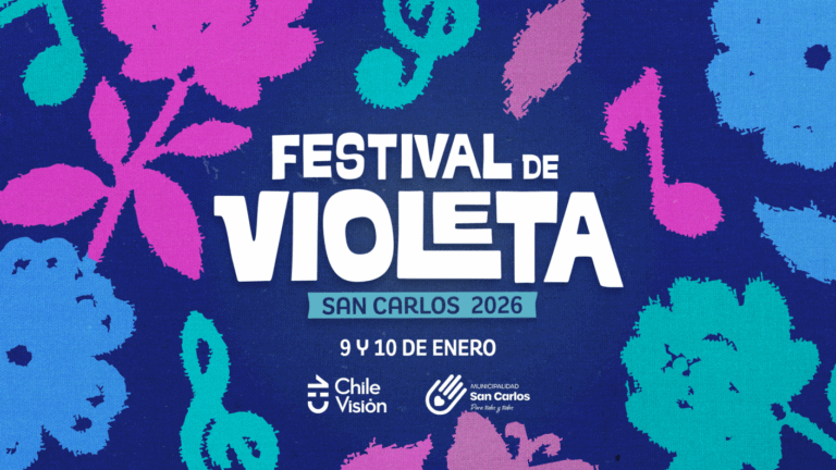 Festival de Violeta de San Carlos 2026: Un imperdible que podrás ver a través de CHV
