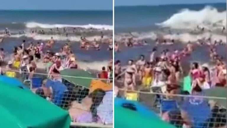 “Meteotsunami” en Argentina: Salvavida relata los últimos minutos de vida de joven que falleció tras ola de 5 metros