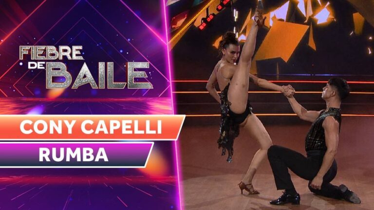 ¡Giró en el aire! Cony Capelli IMPACTÓ al jurado de Fiebre de Baile con una actuación de alto nivel