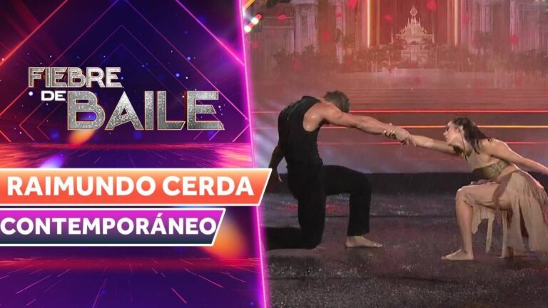¡Un debut brillante! Rai Cerda se lució en su primer baile bajo la lluvia al ritmo de Alejandro Sanz