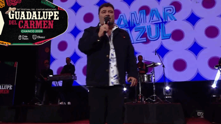 Todo Chile baila: Amar Azul hizo corear a Chanco con su clásica canción “Yo me enamoré”