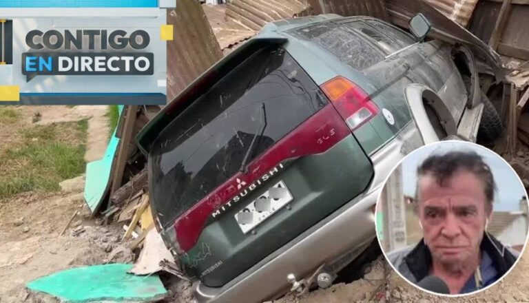 Dueño se salvó de milagro luego que auto se incrustara en su casa en Año Nuevo en Valparaíso: “No es primera vez”