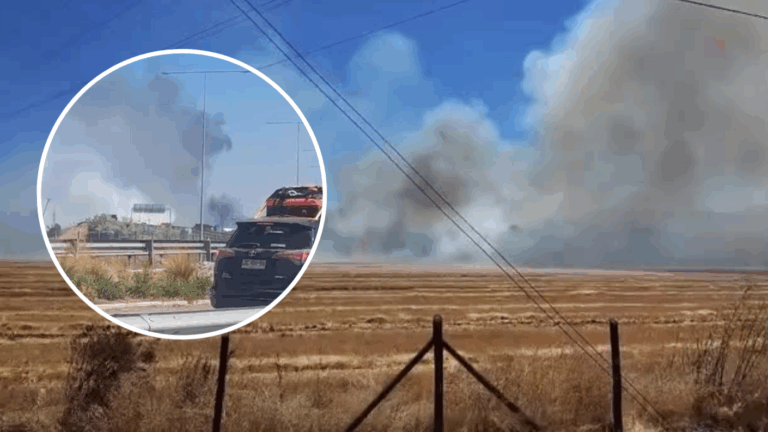 Senapred declara alerta roja por incendio forestal en San Fernando: “Amenaza inminente a carretera”