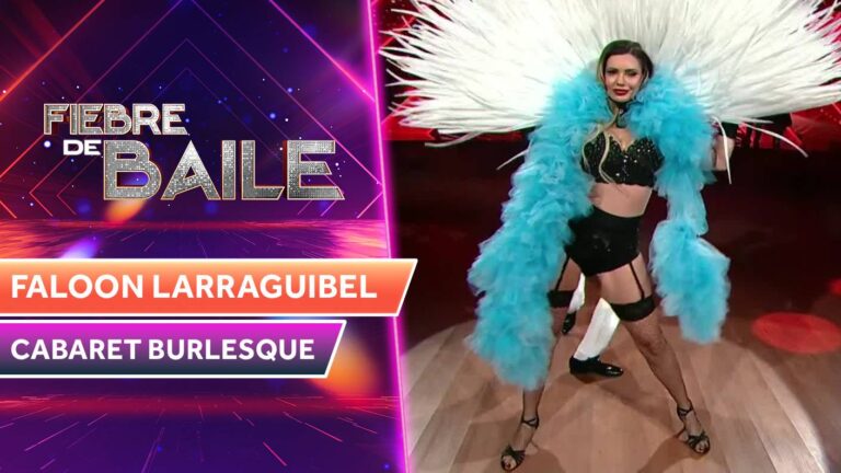 Al estilo cabaret: Faloon Larraguibel se la jugó para quedarse con el podio de la semana