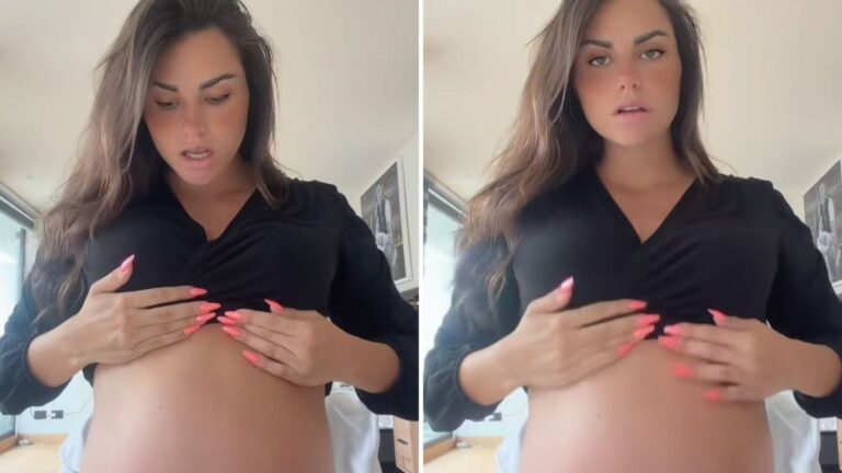 “Aquí estamos”: Emilia Dides aclaró polémica publicación en redes sociales en medio de su embarazo