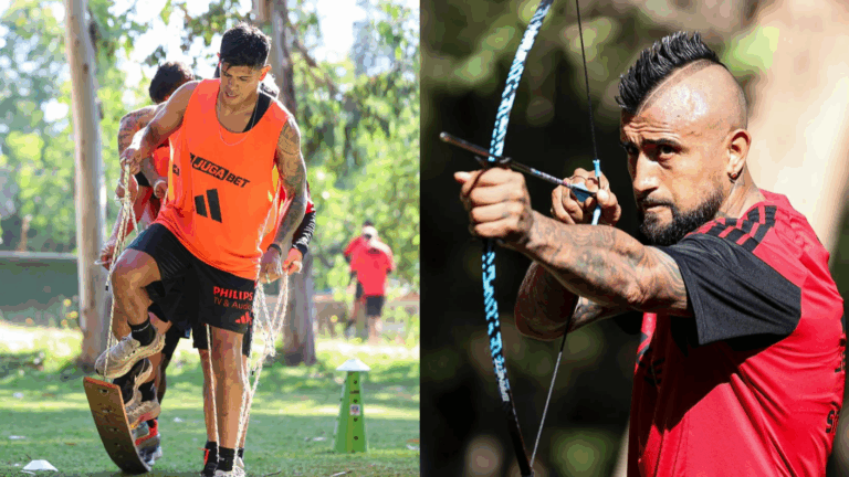 Con tiro al arco y remo: Colo Colo sorprendió en redes con particular 