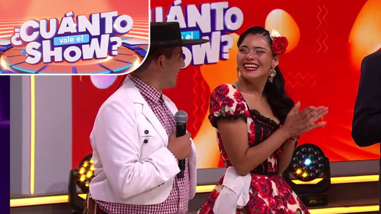 ¡El que la sigue, la consigue! Pareja de bailarines cautivó con su historia de amor en ¿Cuánto Vale el Show?