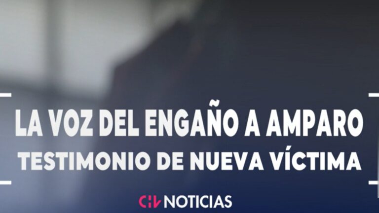 La voz del engaño: Habla en exclusiva nueva víctima de banda que embaucó a Amparo Noguera