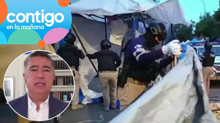 “Estaba el riesgo de disparos”: Alcalde Desbordes por la tensión en megaoperativo en barrio Meiggs