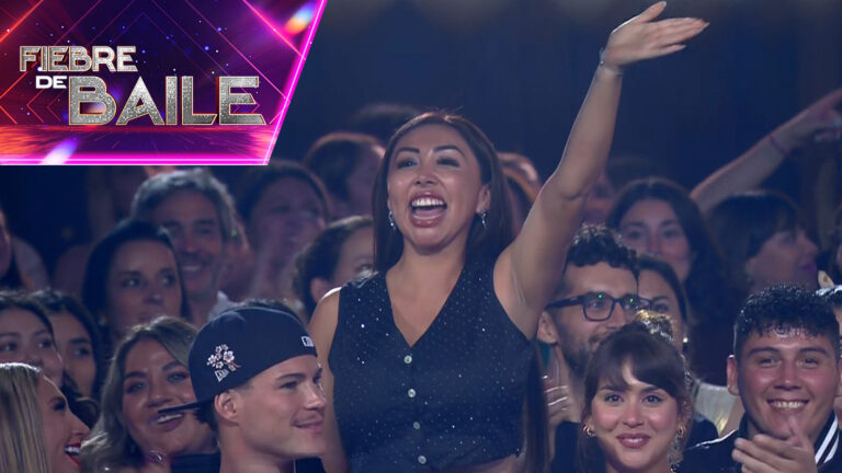¡Se llevó la ovación del público! Así fue la inesperada aparición de Naya Fácil en la final de Fiebre de Baile