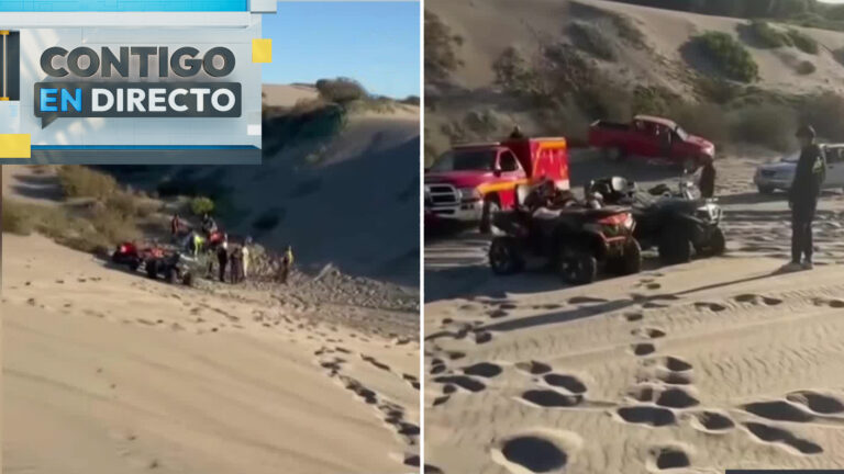 Fatal accidente en dunas de Ritoque: Volcamiento de cuatrimoto dejó un fallecido y una herida