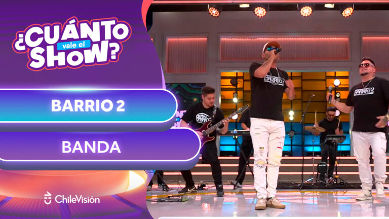 ¡Se armó la fiesta! Banda viñamarina prendió a todos con sus canciones en ¿Cuánto Vale el Show?