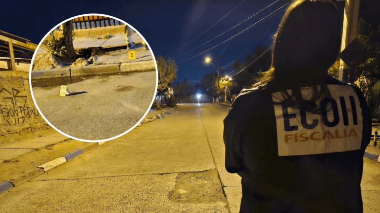 Investigan homicidio en Conchalí: Víctima fue baleada por un motorista