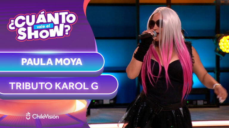 ¡Con todo el estilo! Participante se la jugó con un tributo a Karol G en ¿Cuánto Vale el Show?