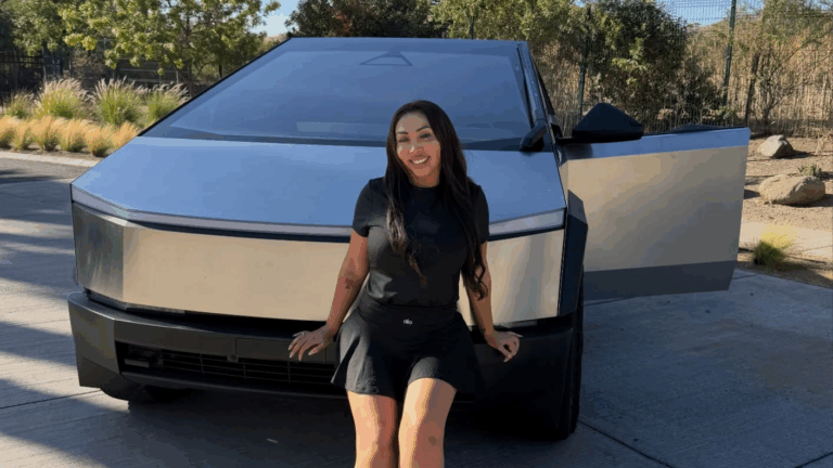 Naya Fácil va a “tunear” su Cybertruck: Las modificaciones que le hará a su camioneta de $170 millones
