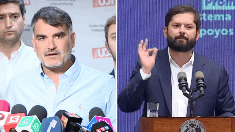 “Tiene una obsesión...”: UDI responde con dureza a dichos del pdte. Boric por ley de sala cuna