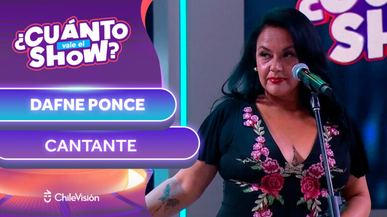 ¡A todo pulmón! Cantante impresionó con su potente voz al interpretar tema de Paloma San Basilio