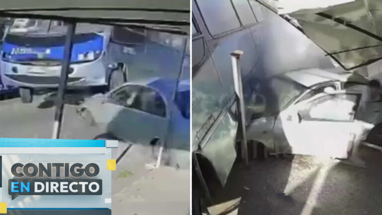 Video | Conductor se salvó de milagro tras ser aplastado por micro en San Pedro de la Paz: “Tenía que arrancar”