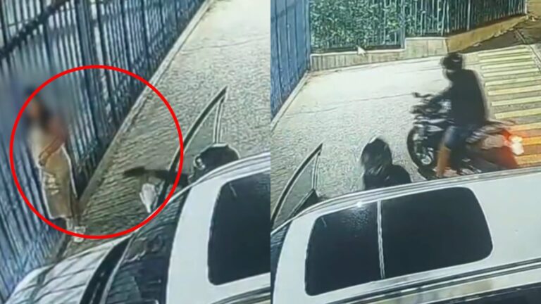 Víctima protegió su vientre: Delincuentes asaltaron a embarazada con subametralladoras uzi en Quilicura