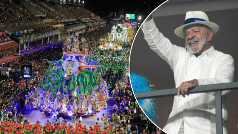 VIDEO | Pdte. Lula da Silva y Bolsonaro tuvieron una especial aparición en el carnaval de Rio