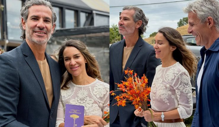 En íntima ceremonia: Dante Poli aprovechó el Día de Los Enamorados y contrajo matrimonio