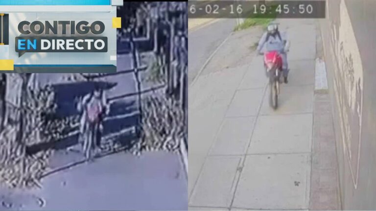 Video | Revelan imágenes del robo previo de motochorro que atropelló y dio muerte a adulta mayor en Maipú