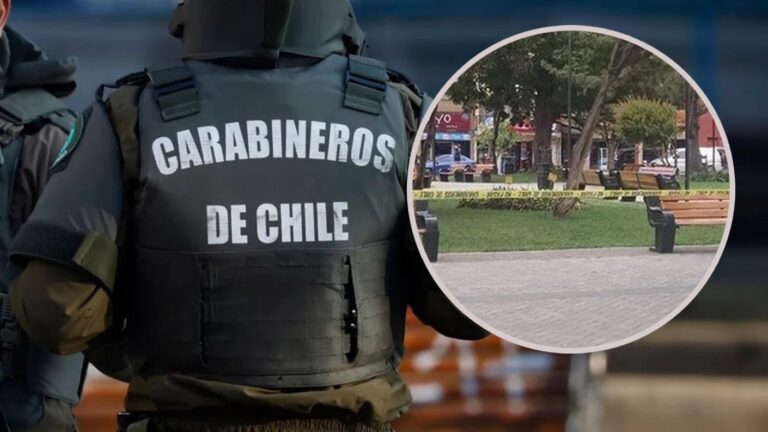 Impacto en Tomé: Joven de 15 años es acusado de matar a su padre en plena Plaza de Armas de la ciudad