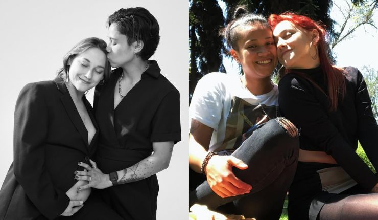 “Bienvenida”: La foto con la que Fernanda Pinilla y Grace Lazcano anunciaron nacimiento de su hija