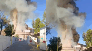 “Fue como un terremoto”: Testigo relató el angustiante inicio de la explosión e incendio en Renca