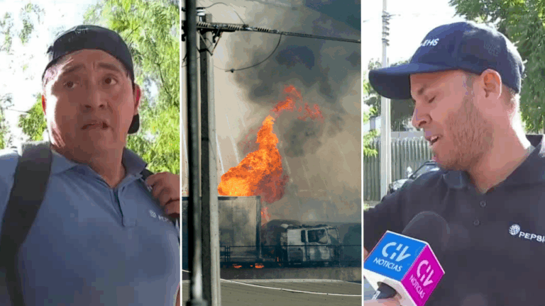 “Un compañero se quemó, fue horrible”: Trabajadores relatan dramáticos momentos por explosión en Renca