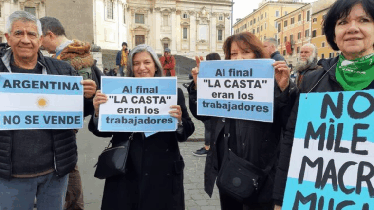 CHV Noticias en Argentina: Así se vive el día de paro nacional contra la reforma laboral en Buenos Aires