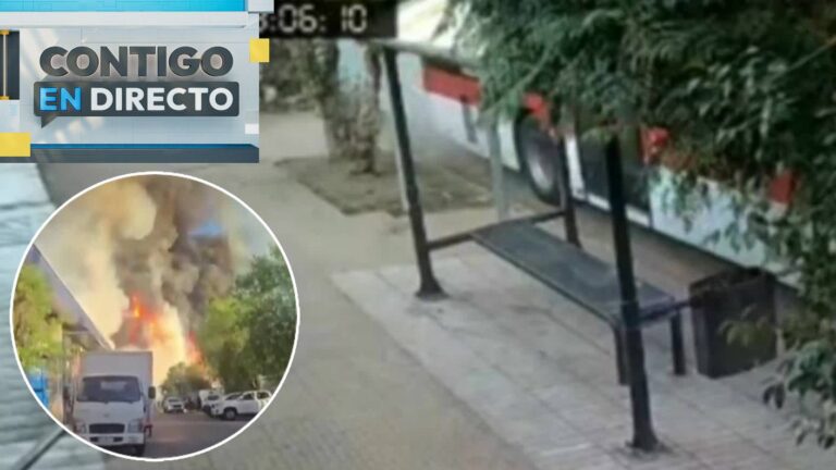 Video | Revelan nuevo registro de la gran explosión de camión de gas accidentado en Renca