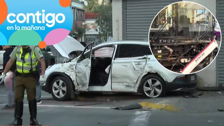 Conductor resultó accidentado tras esquivar bus RED: No recuerda si cruzó con semáforo en rojo