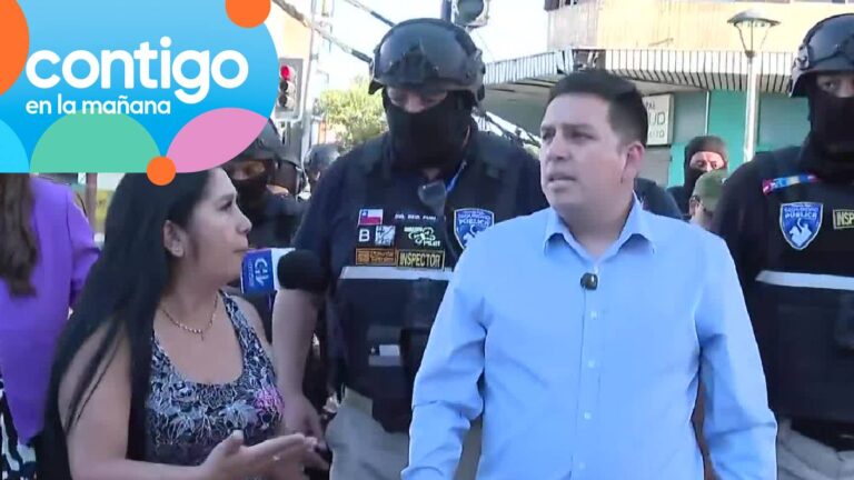 Comerciantes encararon al alcalde Matías Toledo por desalojo de Plaza Puente Alto: “No das la cara”