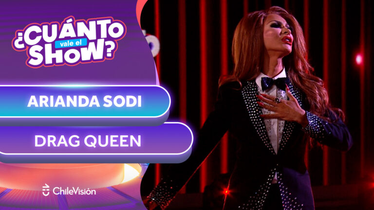 ¡Toda una diva! Drag Queen se apoderó del escenario con una magnética interpretación en ¿Cuánto Vale el Show?