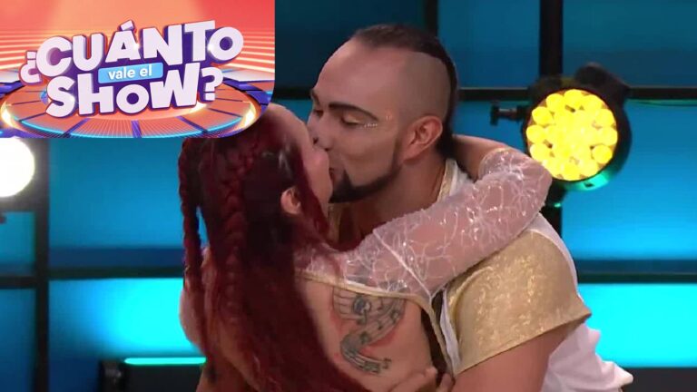 Con romántico beso incluido: El tierno gesto de pareja que clasificó a la final de ¿Cuánto Vale el Show?
